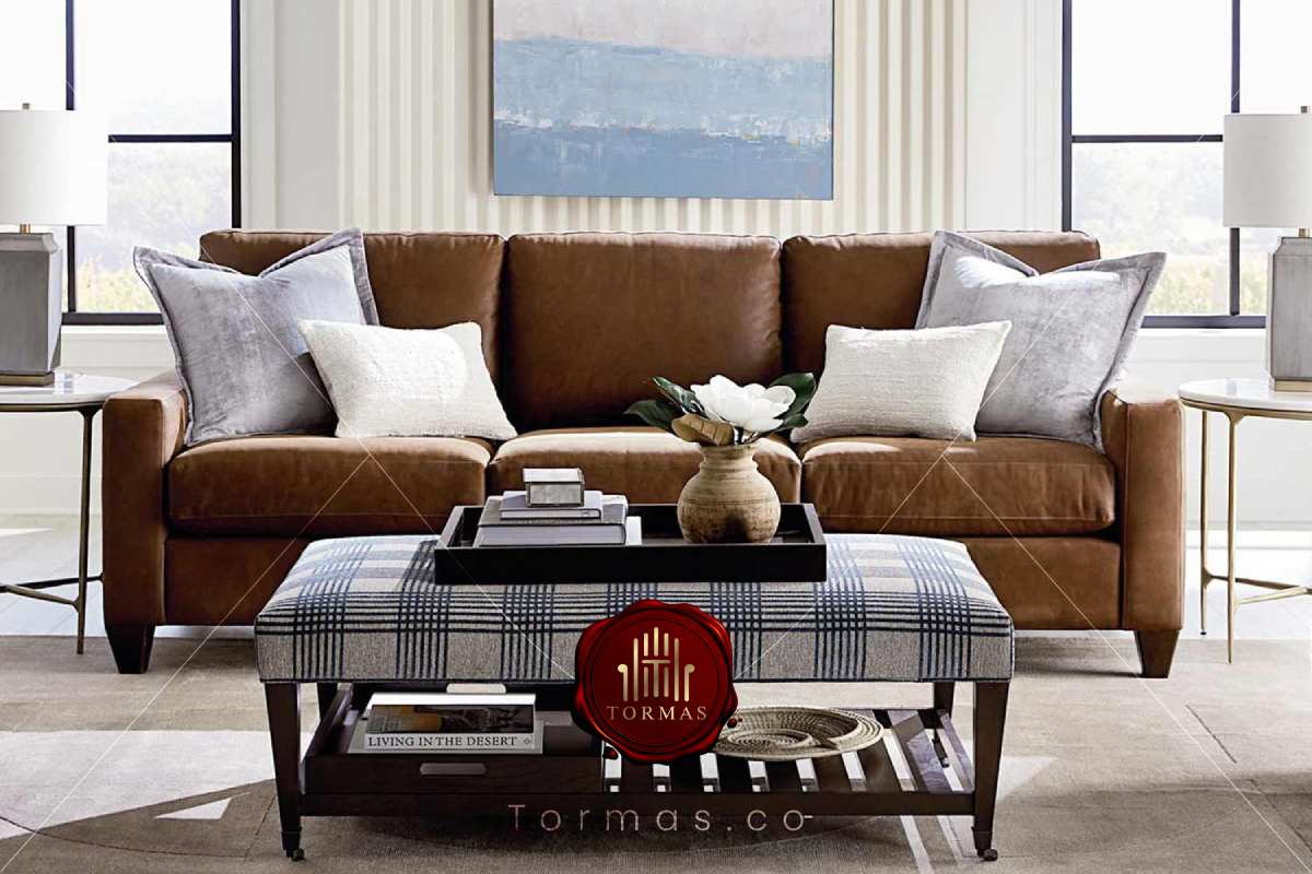 انواع مبل چرم طبیعی برای دکوراسیون منزل