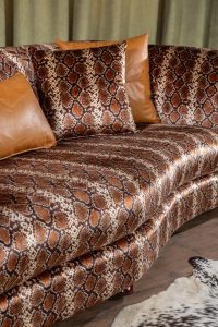 مبلمان چرم راحتی مکزیکی رنگ عسلی - Image 11