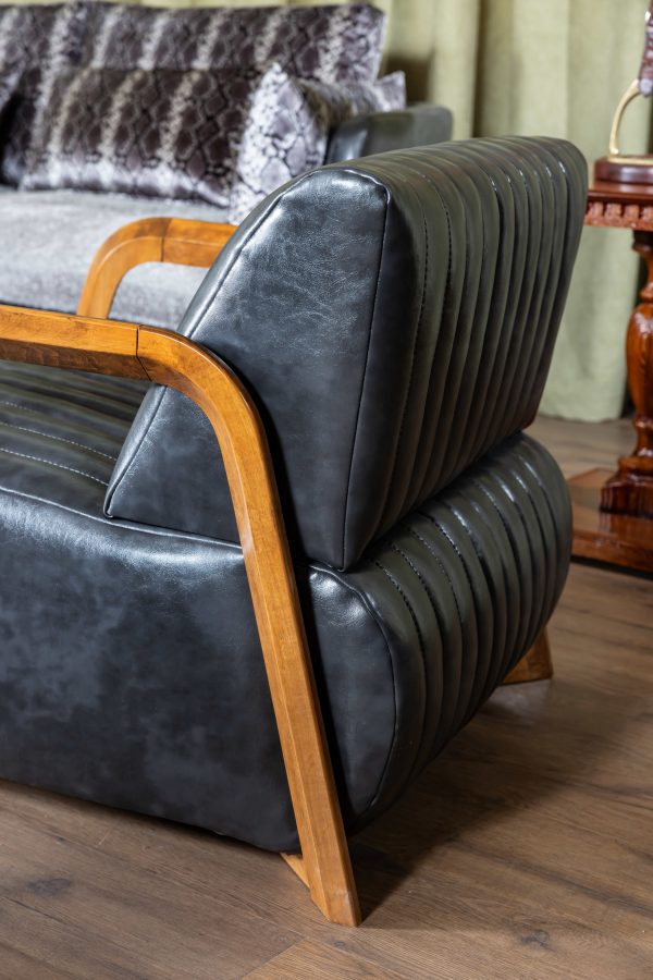 مبلمان راحتی تیسا پوست ماری - Image 6