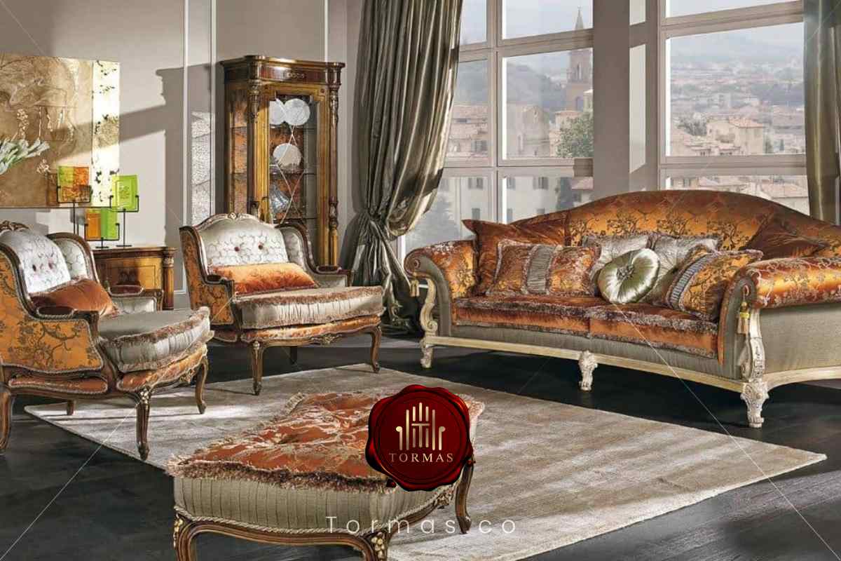 انواع پارچه و چوب مناسب برای مبل های کلاسیک لاکچری