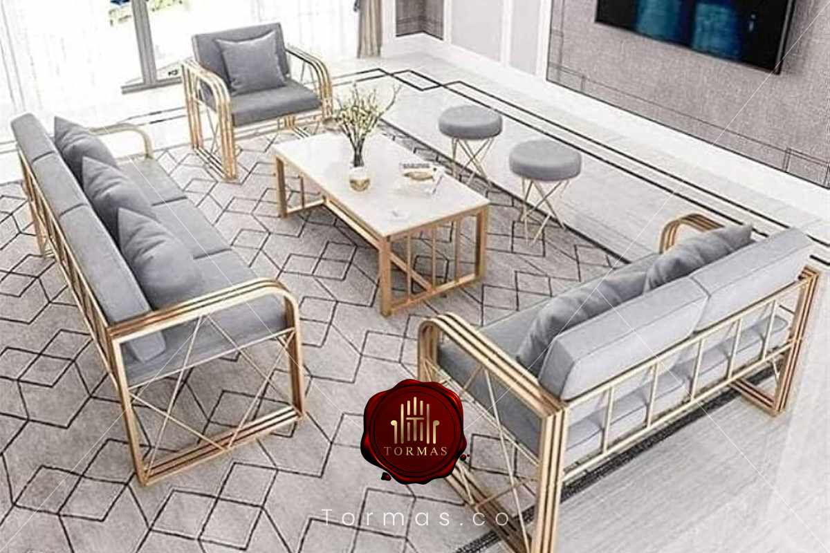 راهنمای کامل خرید مبل استیل با طراحی ساده و خاص