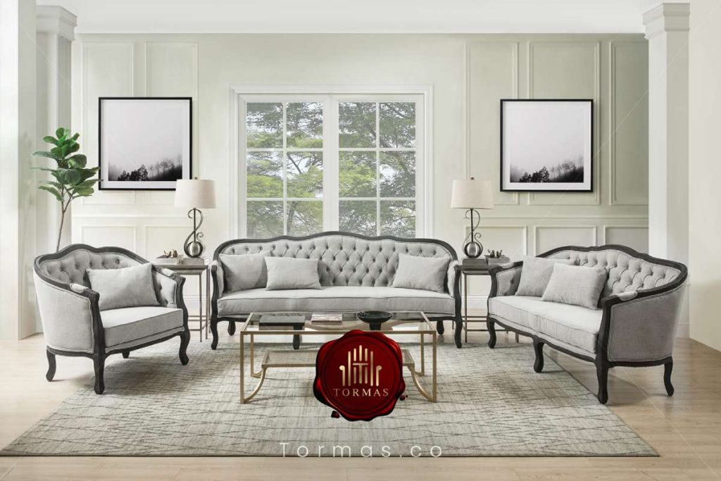 مبل کلاسیک فرانسوی مناسب فضاهای کوچک