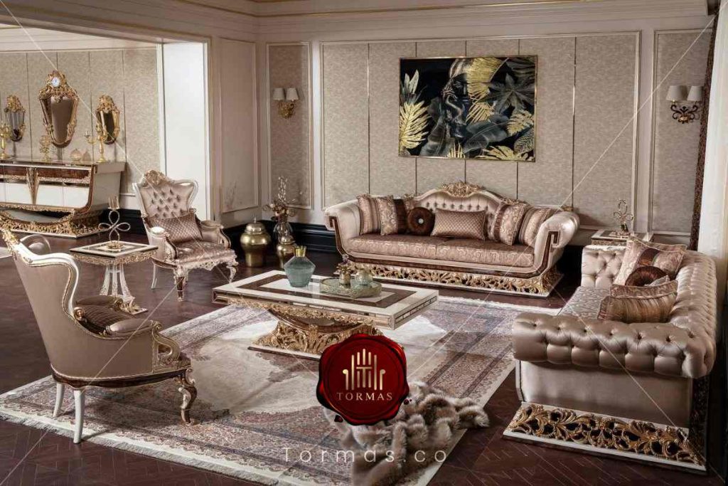 مبل کلاسیک فرانسوی یا مبل راحتی لاکچری