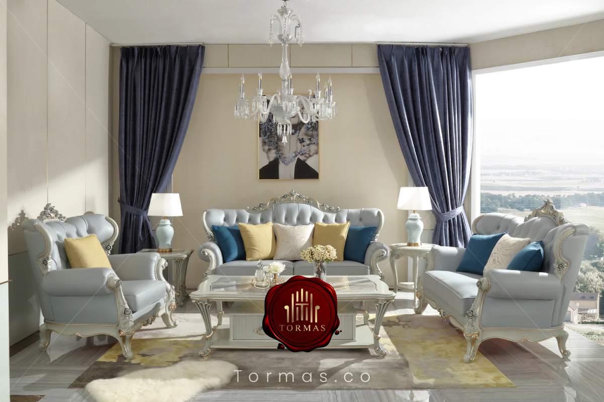 مبل کلاسیک فرانسوی مناسب فضاهای کوچک