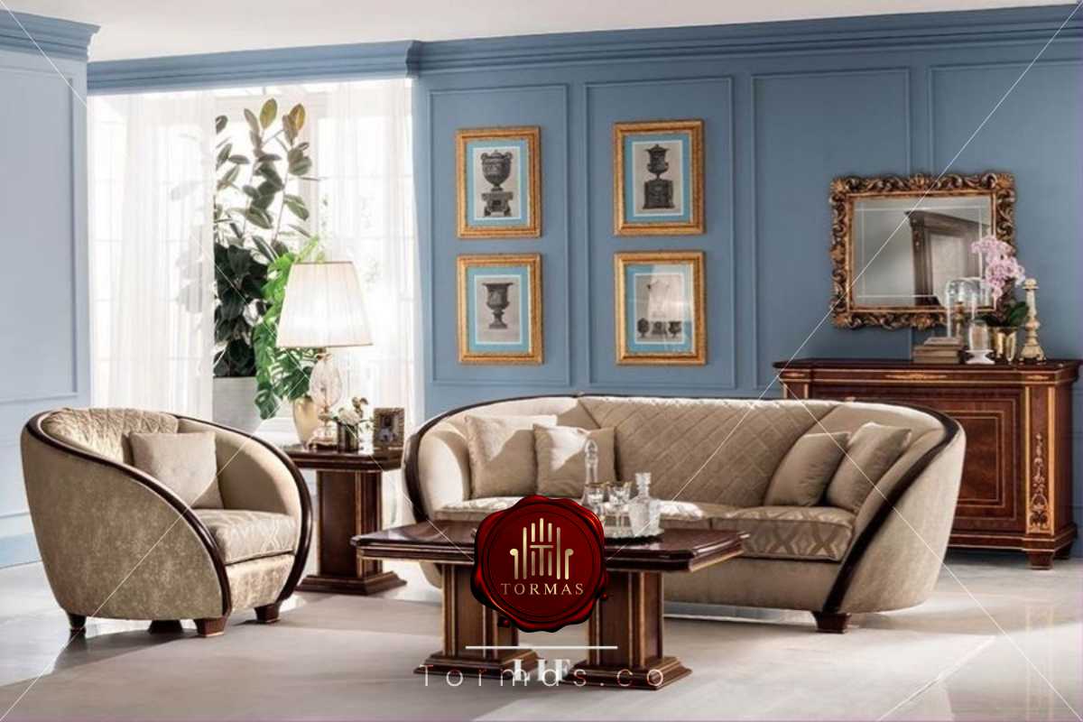 مبل کلاسیک ایتالیایی برای فضای کوچک