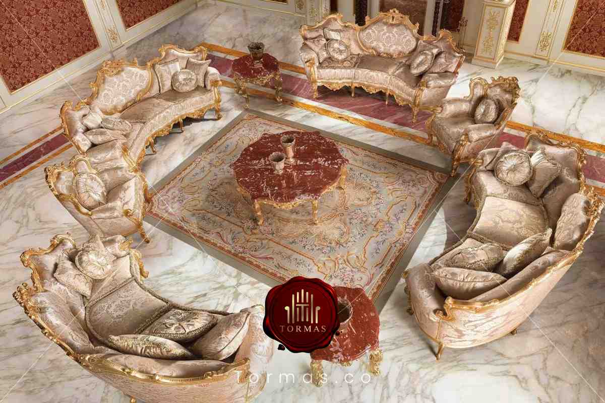 ابعاد استاندارد مبل کلاسیک ایتالیایی ابعاد استاندارد مبل کلاسیک ایتالیایی