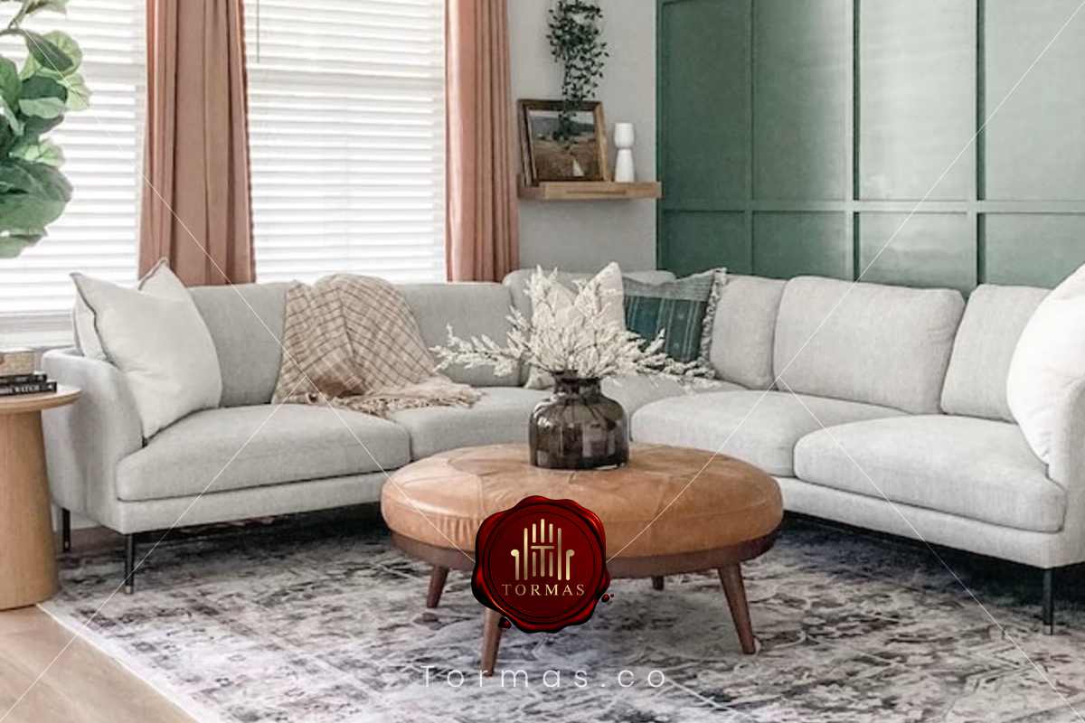 نحوه چیدمان مبل ال در فضاهای کوچک نحوه چیدمان مبل ال در فضاهای کوچک