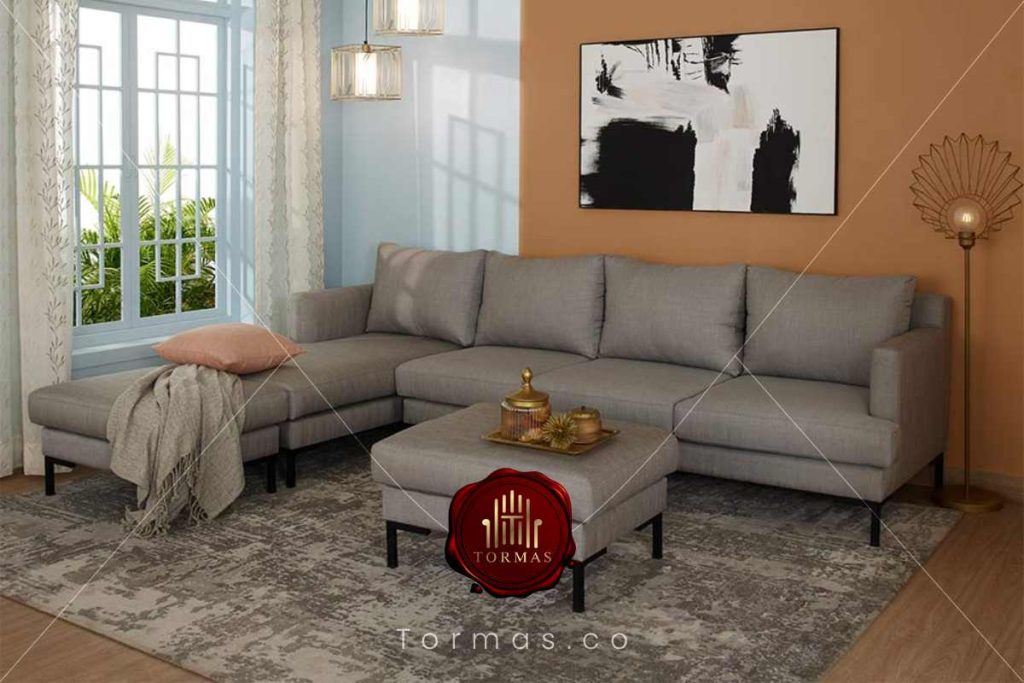 نحوه چیدمان مبل ال در فضاهای کوچک