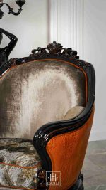 مبلمان راحتی چرم پلاس رنگ قهوه ای - Image 7