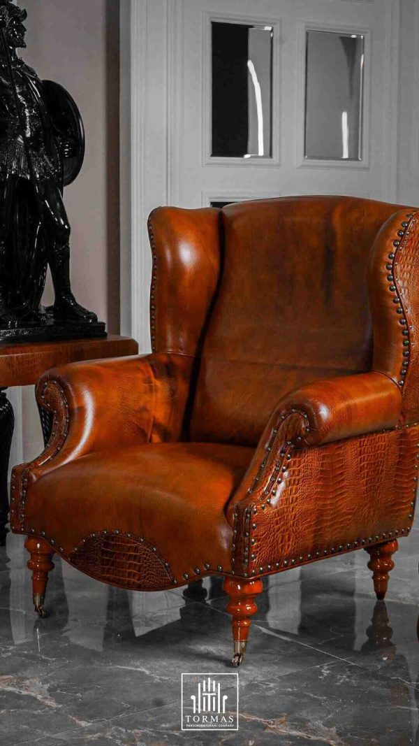 مبلمان چرم راحتی مکزیکی - Image 3