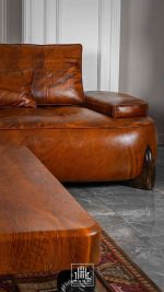 مبلمان چرم راحتی مکزیکی - Image 6