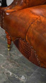 مبلمان چرم راحتی مکزیکی - Image 7