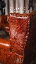 مبلمان چرم راحتی مکزیکی - Image 9