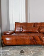 مبلمان چرم راحتی امریکایی - Image 8