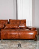 مبلمان چرم راحتی امریکایی - Image 3