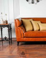 مبلمان چرم راحتی کالیفرنیا - Image 16