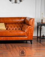 مبلمان چرم راحتی کالیفرنیا - Image 20