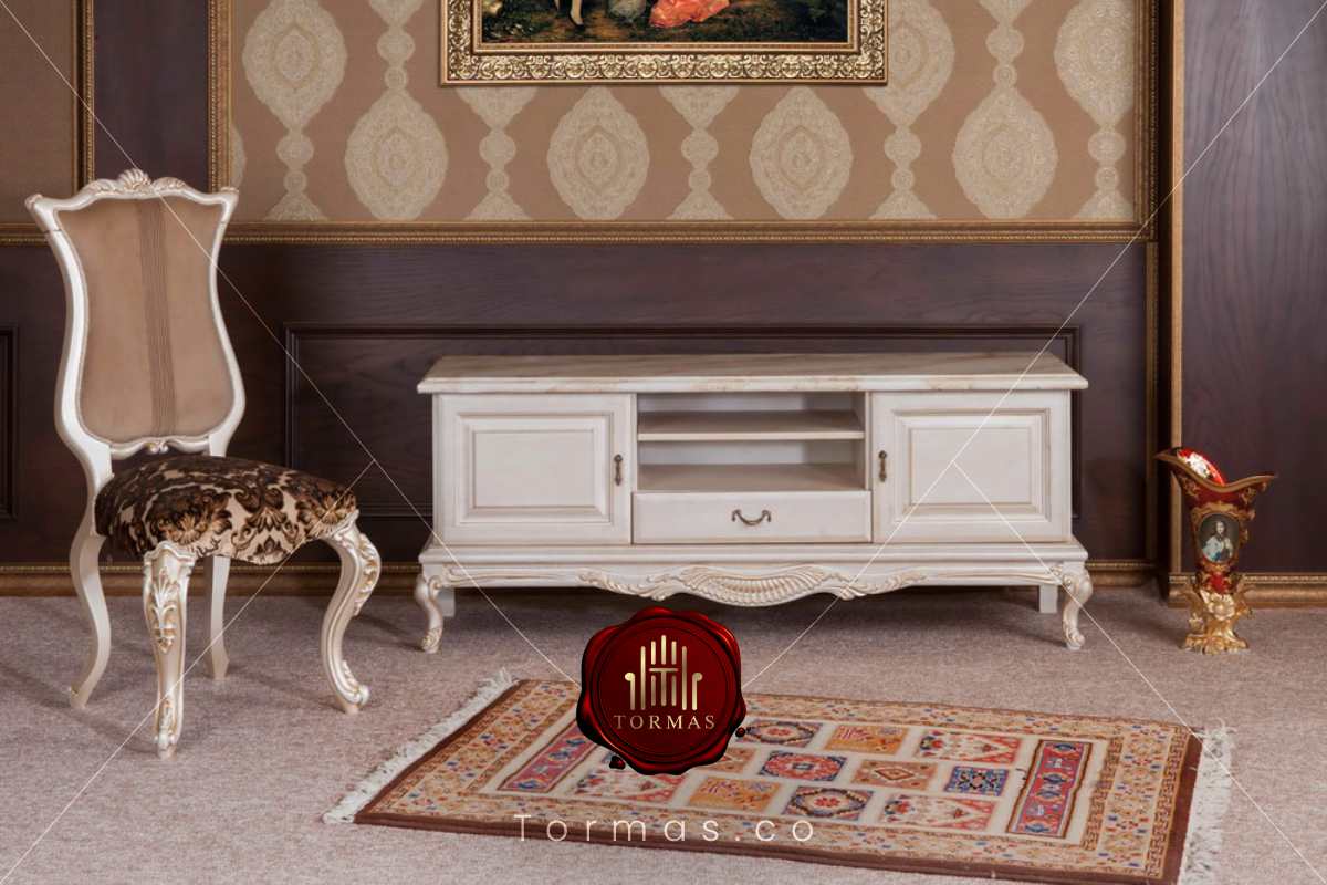 تزیین میز تلویزیون با وسایل ساده​
