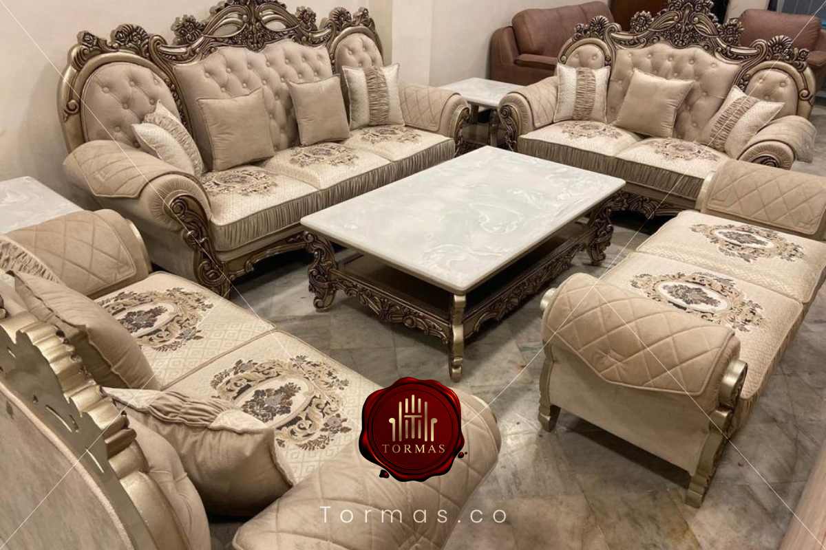 9-seater sofa arrangement